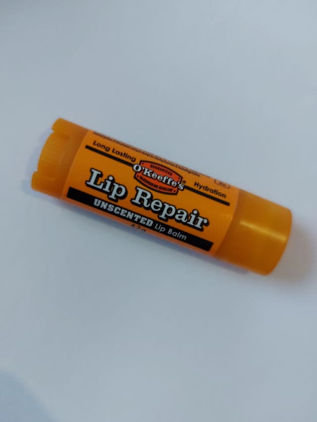 O'Keeffe's Lip Repair Unscented Lip Balm review photo by savemyskin10