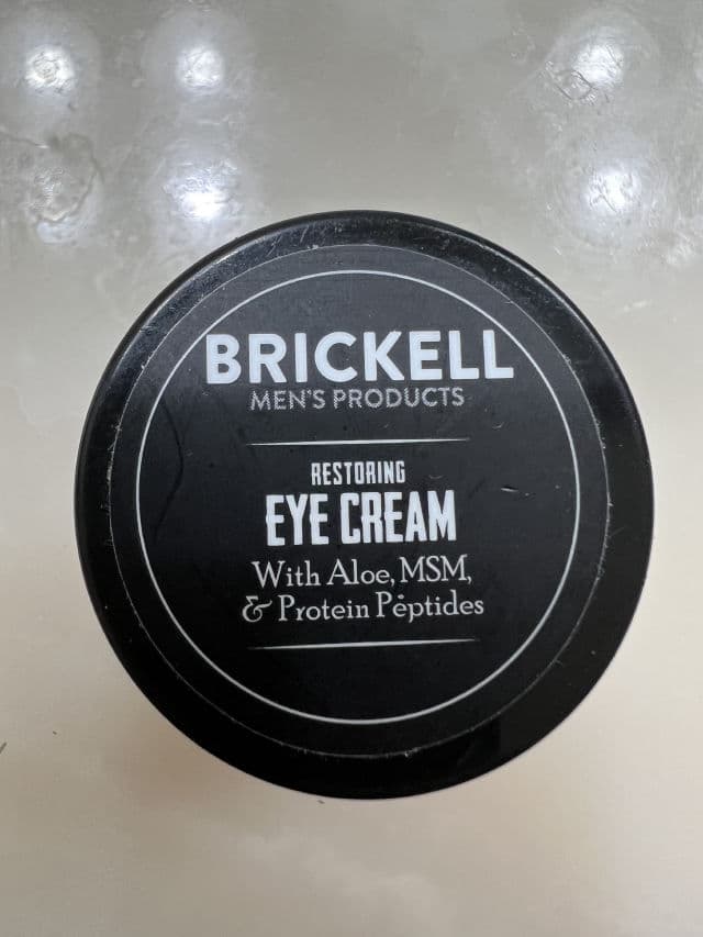 Brickell Men’s products Restoring Eye Cream review photo by sean8820
