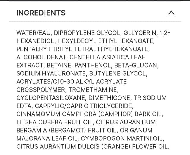 Dr.Belmeur Advanced Cica Toner review photo by sepsky