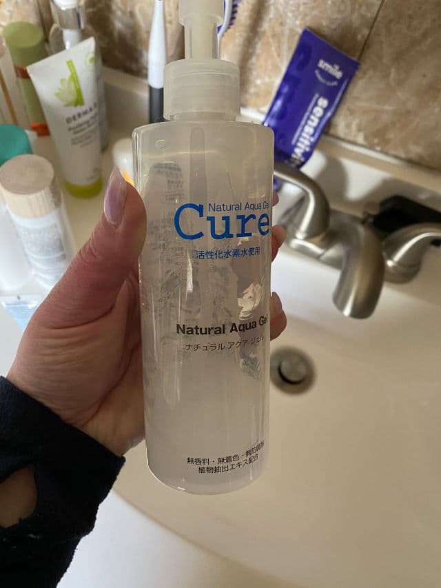 Cure Natural Aqua Gel Skin Exfoliator review photo by shalynamber