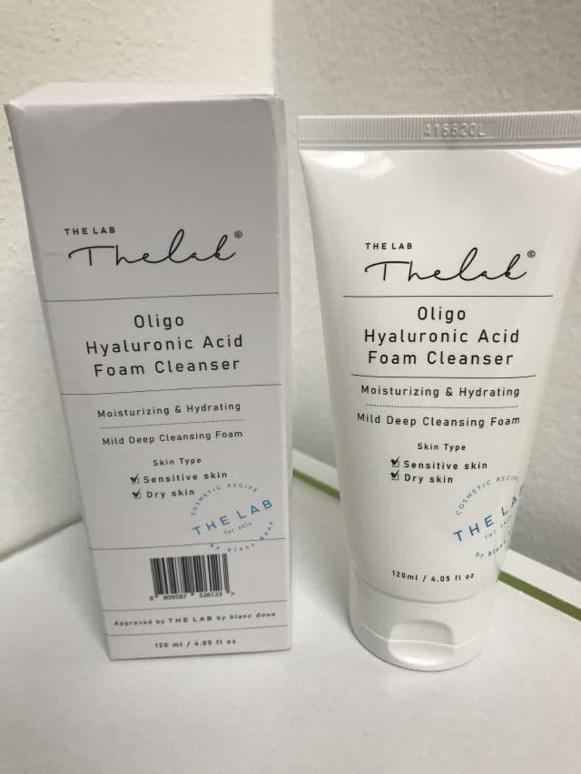 THE LAB by blanc doux Oligo Hyaluronic Acid Foam Cleanser review photo by shamiza