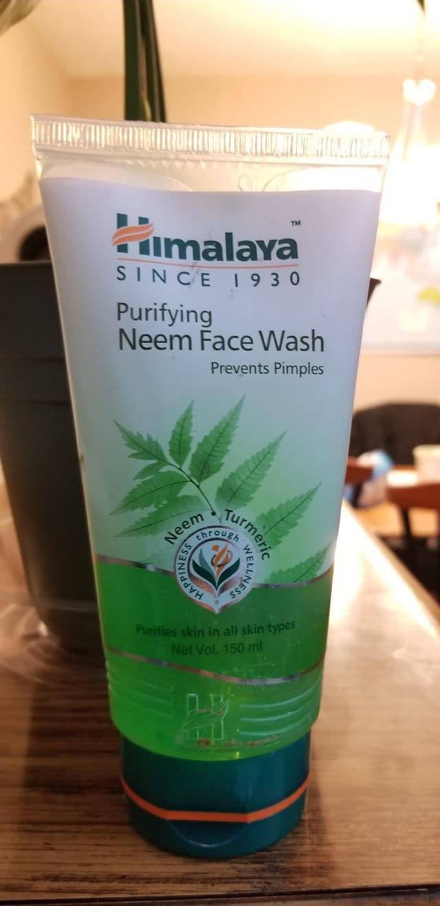 Himalaya Neem Face Wash review photo by skincarebysheena