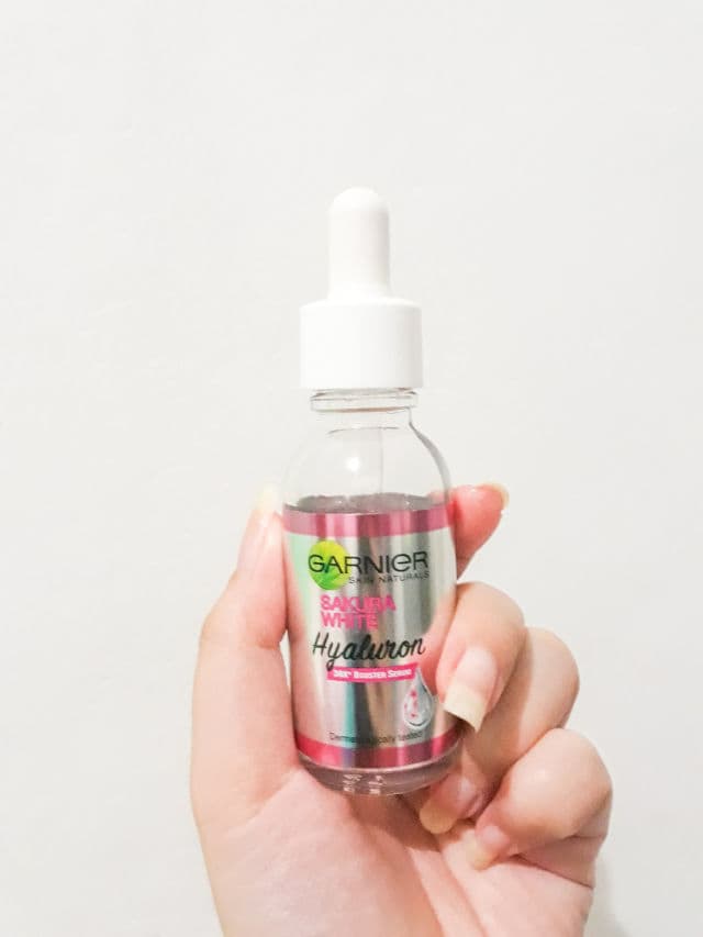 Garnier Sakura White Hyaluron 30x Booster Serum review photo by shellaemnl