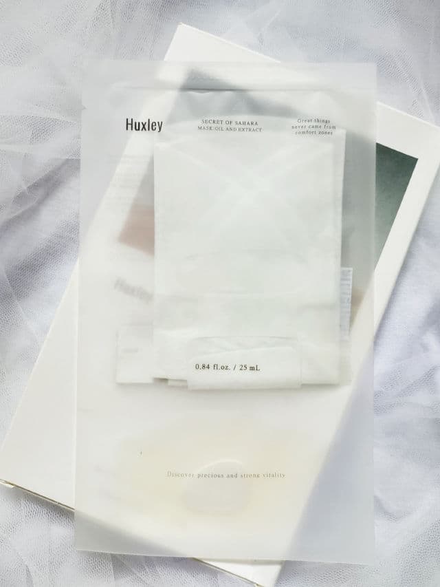 Huxley Oil and Extract Mask review photo by shintahasanesta