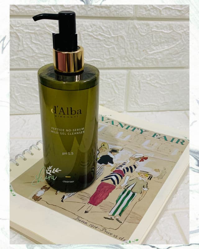 Peptide No Sebum Mild Gel Cleanser product review
