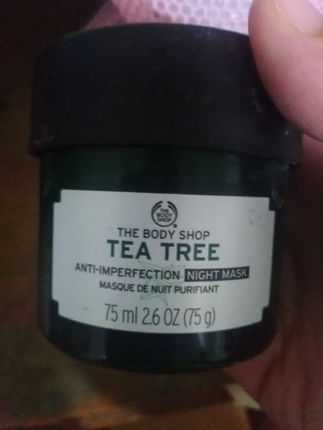 The Body Shop Tea Tree Anti-Imperfection Night Mask review photo by shllknrldn