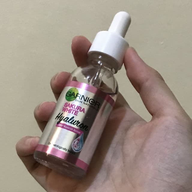 Garnier Sakura White Hyaluron 30x Booster Serum review photo by shoppingsavvysisters