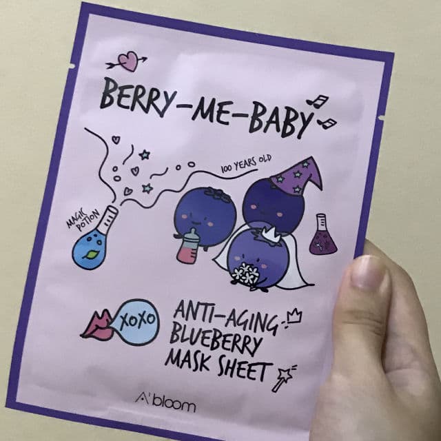 A'bloom Berry-Me-Baby Anti-aging Blueberry Mask review photo by shoppingsavvysisters