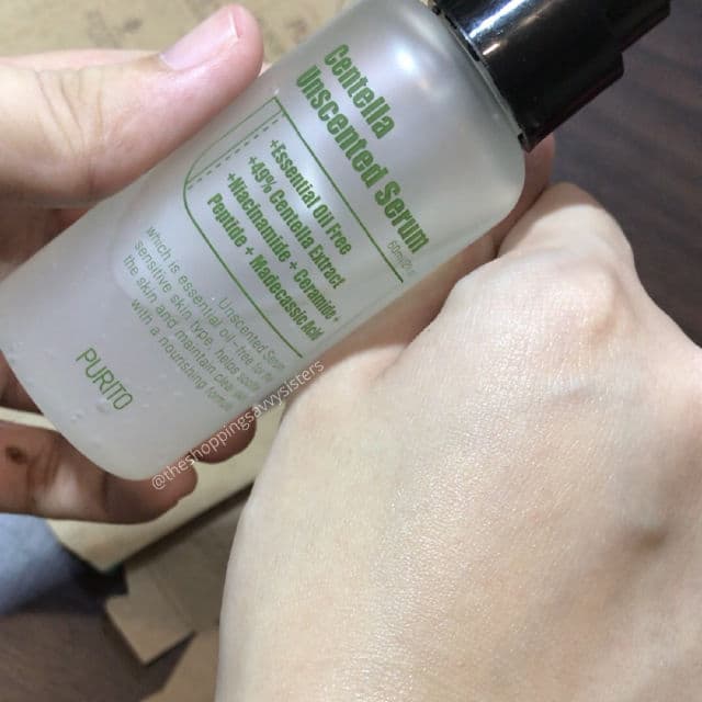 Wonder Releaf Centella Serum Unscented product review