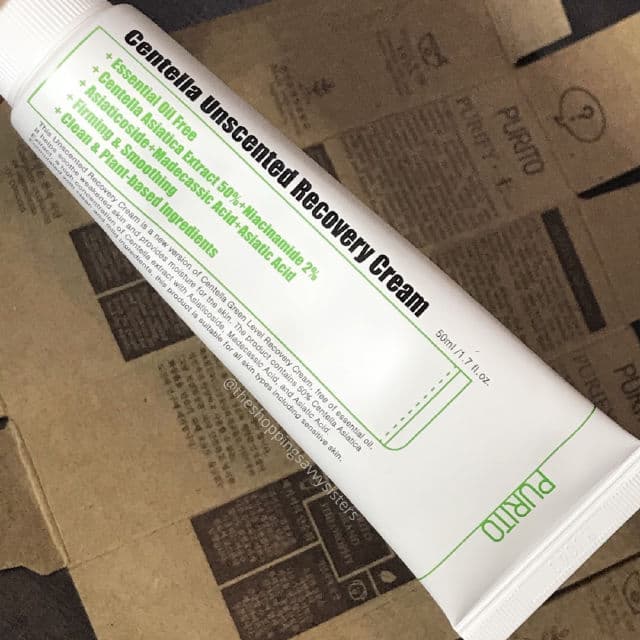 PURITO Centella Unscented Recovery Cream review photo by shoppingsavvysisters