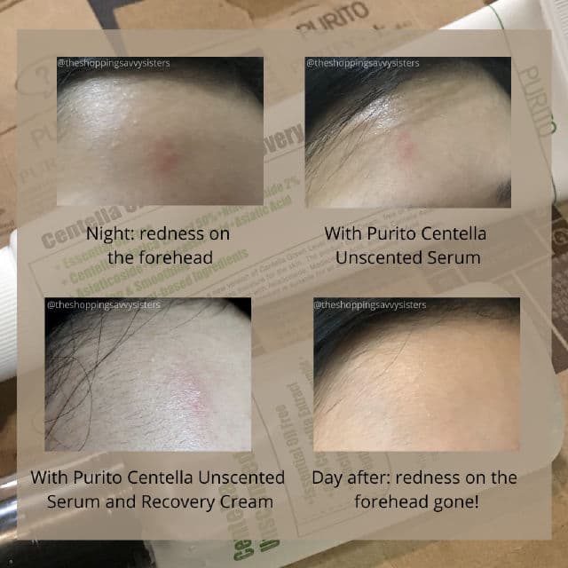 PURITO Centella Unscented Recovery Cream review photo by shoppingsavvysisters