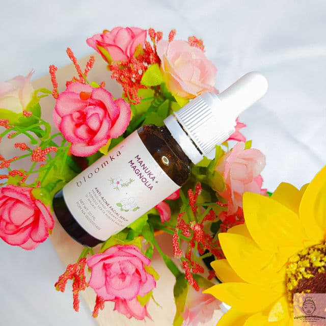 Bloomka Manuka + Magnolia Serum review photo by sigontagantiskincare