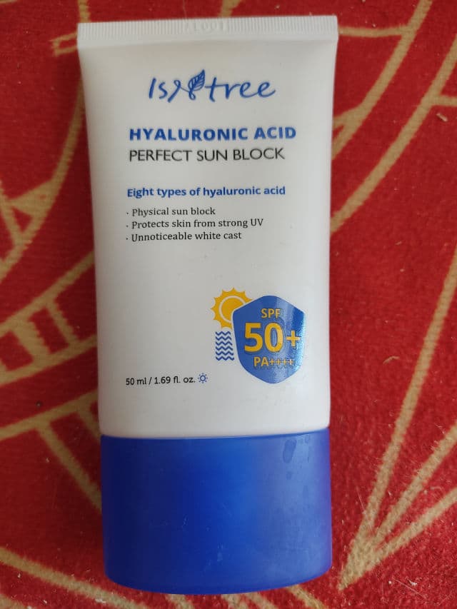 ISNTREE [Discontinued] Hyaluronic Acid Perfect Sun Block review photo by silveryohko