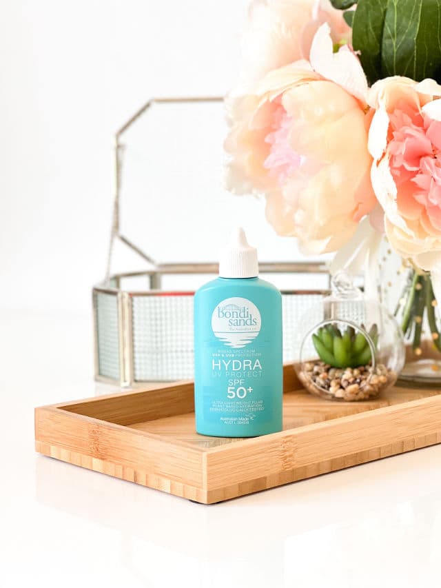 Bondi Sands Hydra UV Protect SPF 50+ Face Fluid  review photo by simplisticallylora