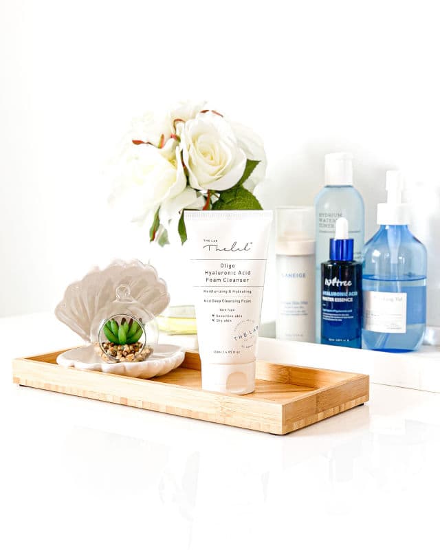 THE LAB by blanc doux Oligo Hyaluronic Acid Foam Cleanser review photo by simplisticallylora