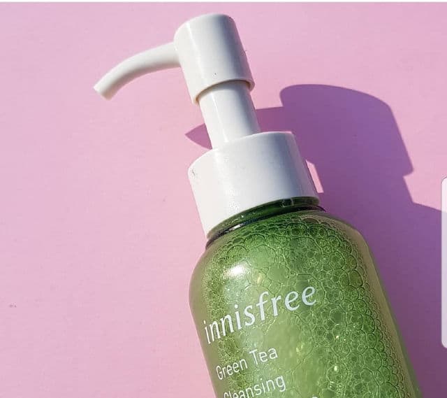INNISFREE Green Tea Cleansing Gel-to-Foam review photo by skincarebyanna