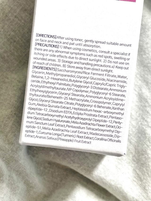 Logically, Skin Brightuning Peptide Ampoule review photo by elsewithluv