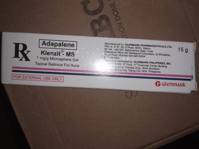 Glenmark Klenzit MS Adapalene 0.1% Gel review photo by skinbykinsley