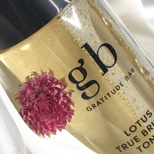 Gratitude Bar Lotus True Bright Toner review photo by skincarebyten