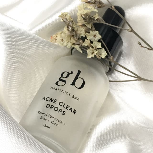 Gratitude Bar Acne Clear Drops review photo by skincarebyten