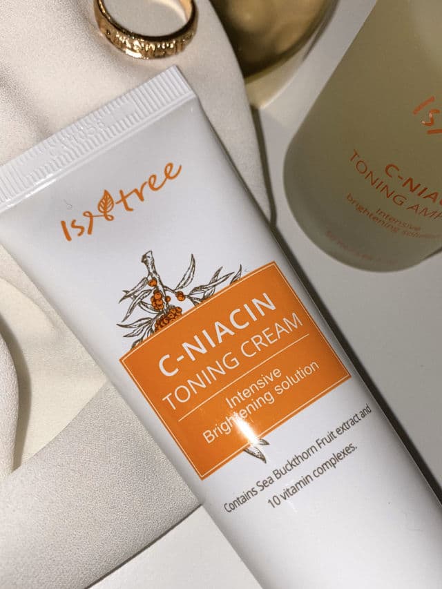ISNTREE C-Niacin Toning Cream review photo by skincarediaryan