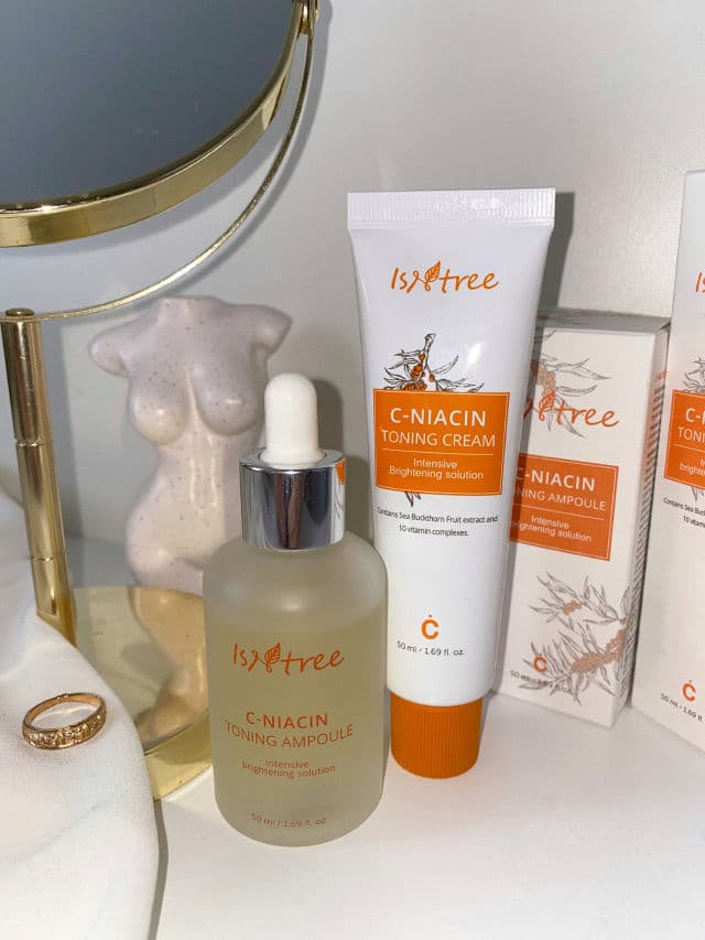 ISNTREE C-Niacin Toning Cream review photo by skincarediaryan