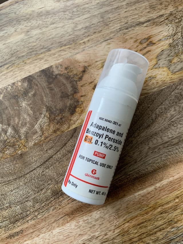 Galderma Epiduo Gel Pump review photo by skincareinhawaii