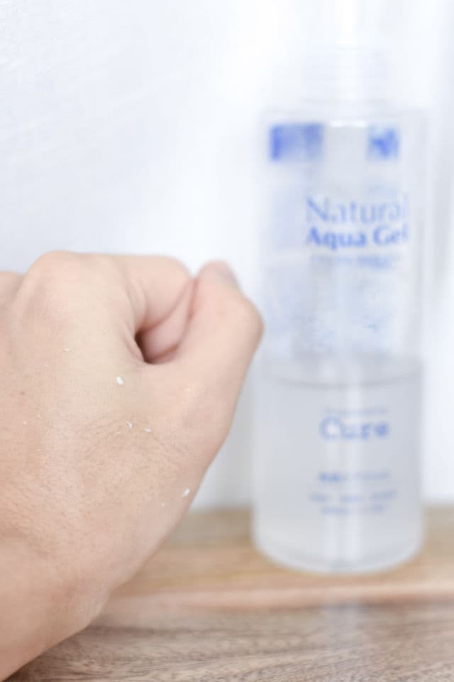 Cure Natural Aqua Gel Skin Exfoliator review photo by skincareinhawaii