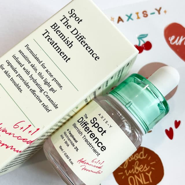 AXIS-Y Spot the Difference Blemish Treatment review photo by skincareitry