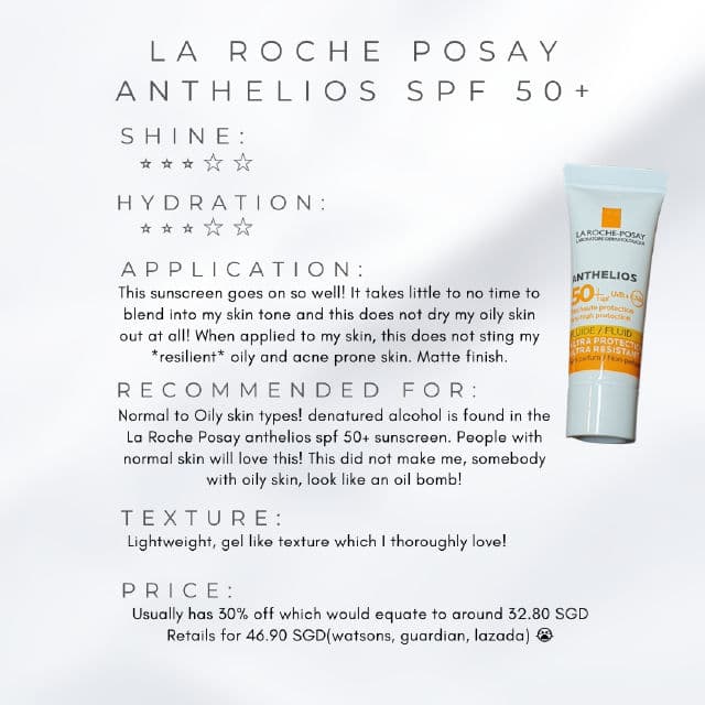 La Roche-Posay Anthelios Pocket SPF 50+ review photo by skincarejunksz