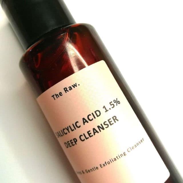The Raw. Salicylic Acid 1.5% Deep Cleanser review photo by skincarenobs