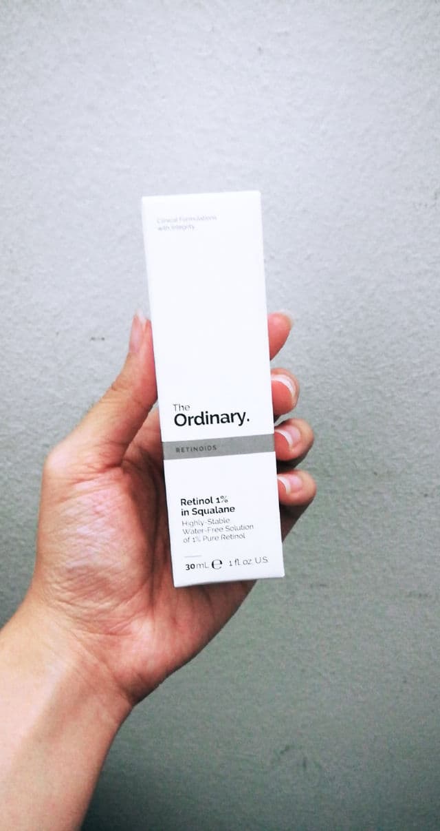 The Ordinary Retinol 1% in Squalane review photo by skincarenobs