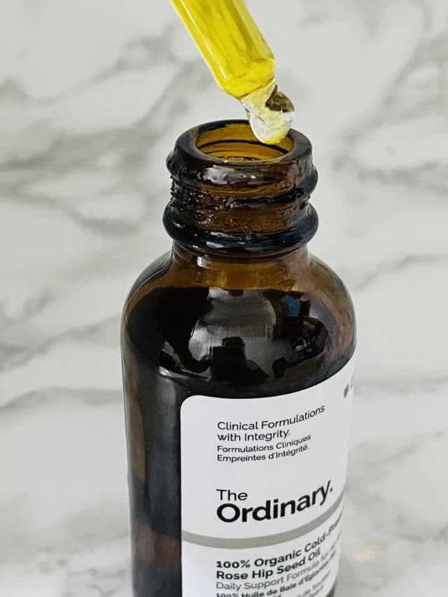 The Ordinary 100% Organic Cold-Pressed Rose Hip Seed Oil review photo by skincarenobs