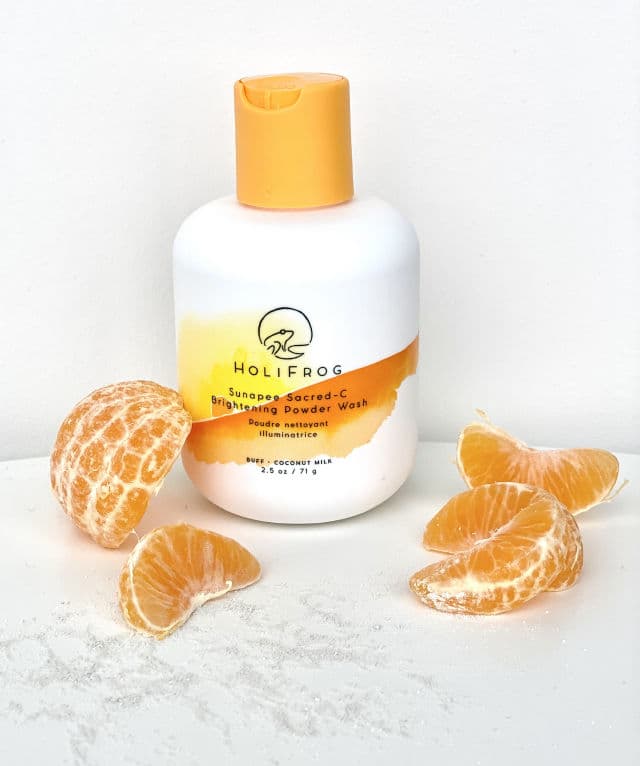 Holifrog Sunapee Sacred-C Brightening Powder Wash review photo by skincareofb