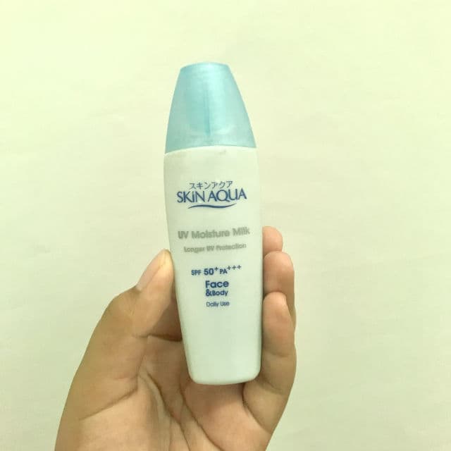 SKIN AQUA Sunplay Skin Aqua UV Moisture Milk SPF50+ PA++++ review photo by pijar