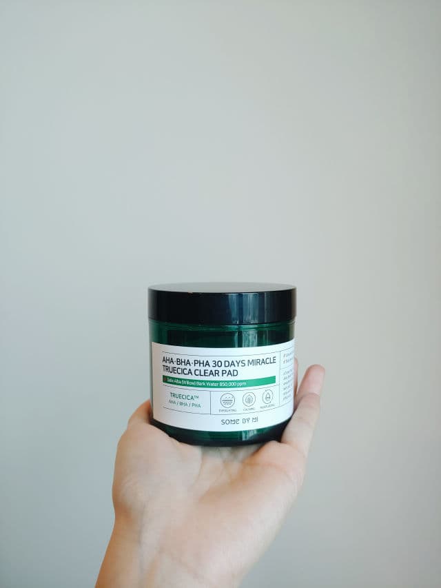 AHA BHA PHA 30 Days Miracle Truecica Clear Pad product review