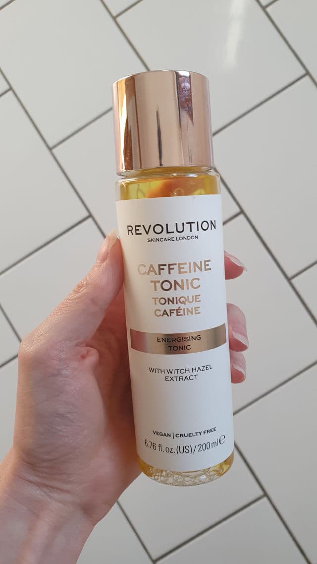 Revolution Beauty Caffeine Tonic review photo by skinference