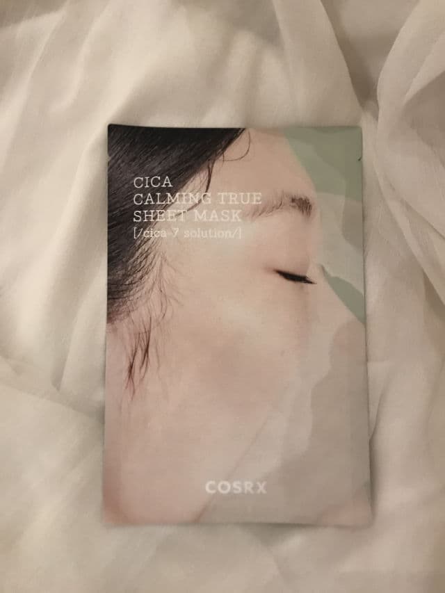 COSRX Pure Fit Cica Calming True Sheet Mask review photo by skinious