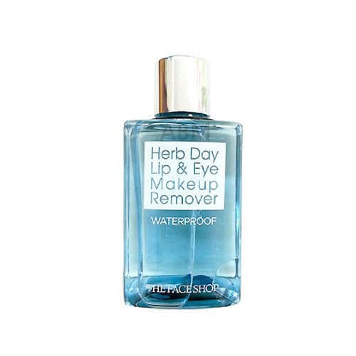 THE FACE SHOP Herb Day Lip & Eye Makeup Remover - Waterproof review photo by skinlove