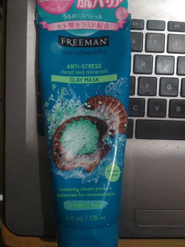 Freeman Dead Sea Minerals Facial Anti-Stress Mask review photo by skinnusa
