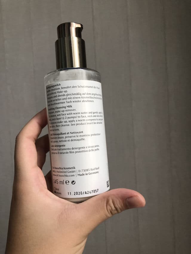 Dr. Hauschka Soothing Cleansing Milk, for All Skin Conditions review photo by skinoasis