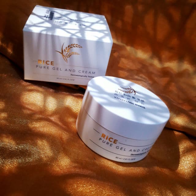 THANK YOU FARMER Rice Pure Gel and Cream review photo by skinscares