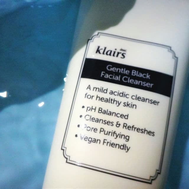 Gentle Black Facial Cleanser product review
