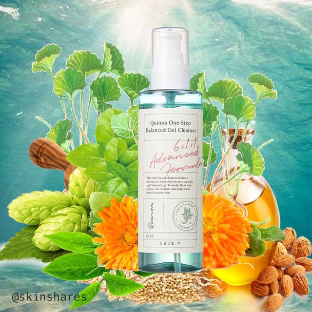AXIS-Y Quinoa One Step Balanced Gel Cleanser review photo by skinshares
