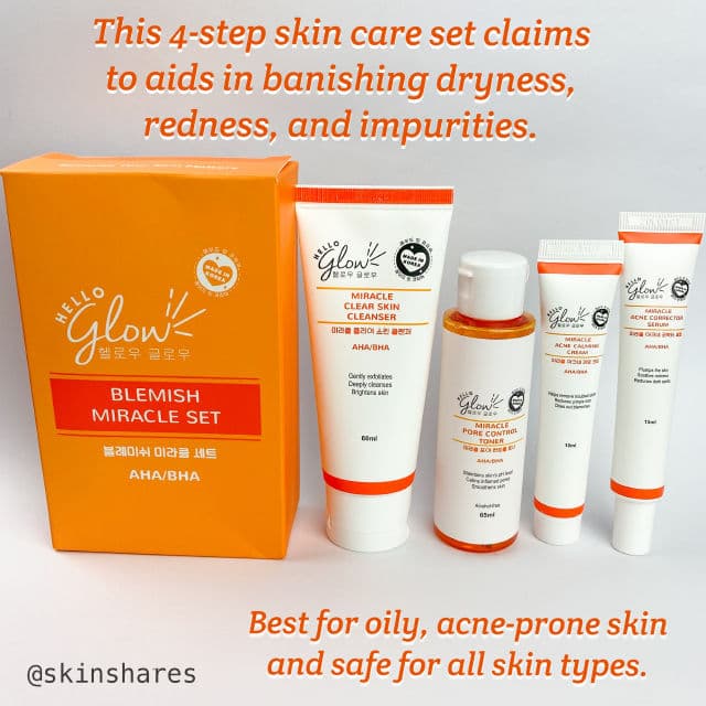 Hello Glow Blemish Miracle Set - Cleanser review photo by skinshares