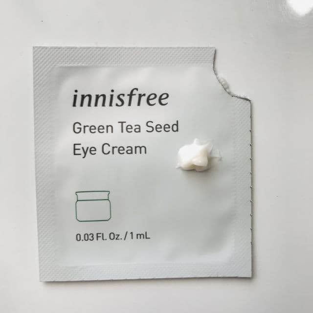 INNISFREE Green Tea Seed Eye Cream review photo by skinstoryAndy