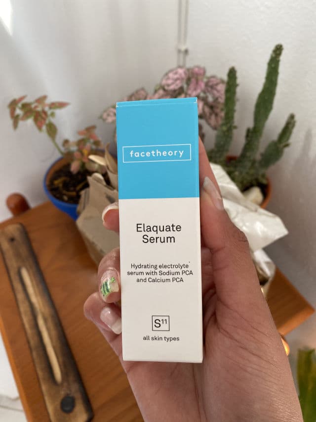facetheory Elaquate Serum S11 review photo by skintensely