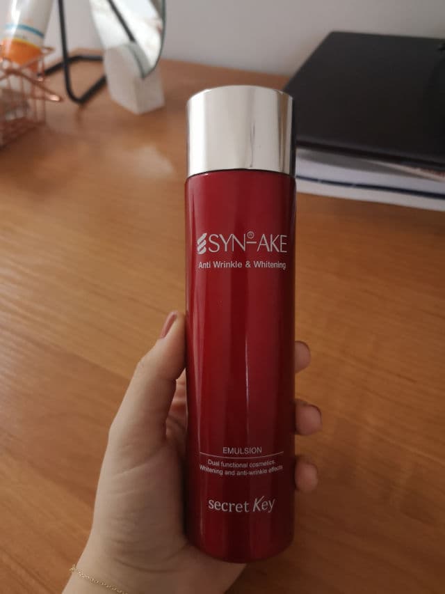 SECRET KEY Syn-Ake Anti Wrinkle & Whitening Toner review photo by skintrinity