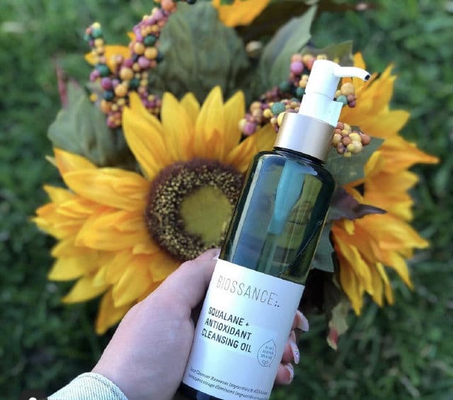 Biossance Squalane + Antioxidant Cleansing Oil review photo by skintrovertt