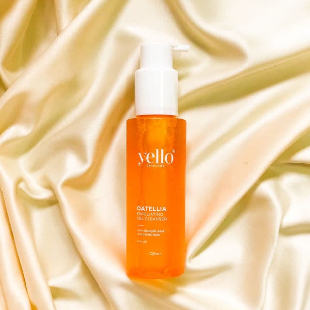 Yello Skincare Oatellia Exfoliating Gel Cleanser review photo by skinwithbes